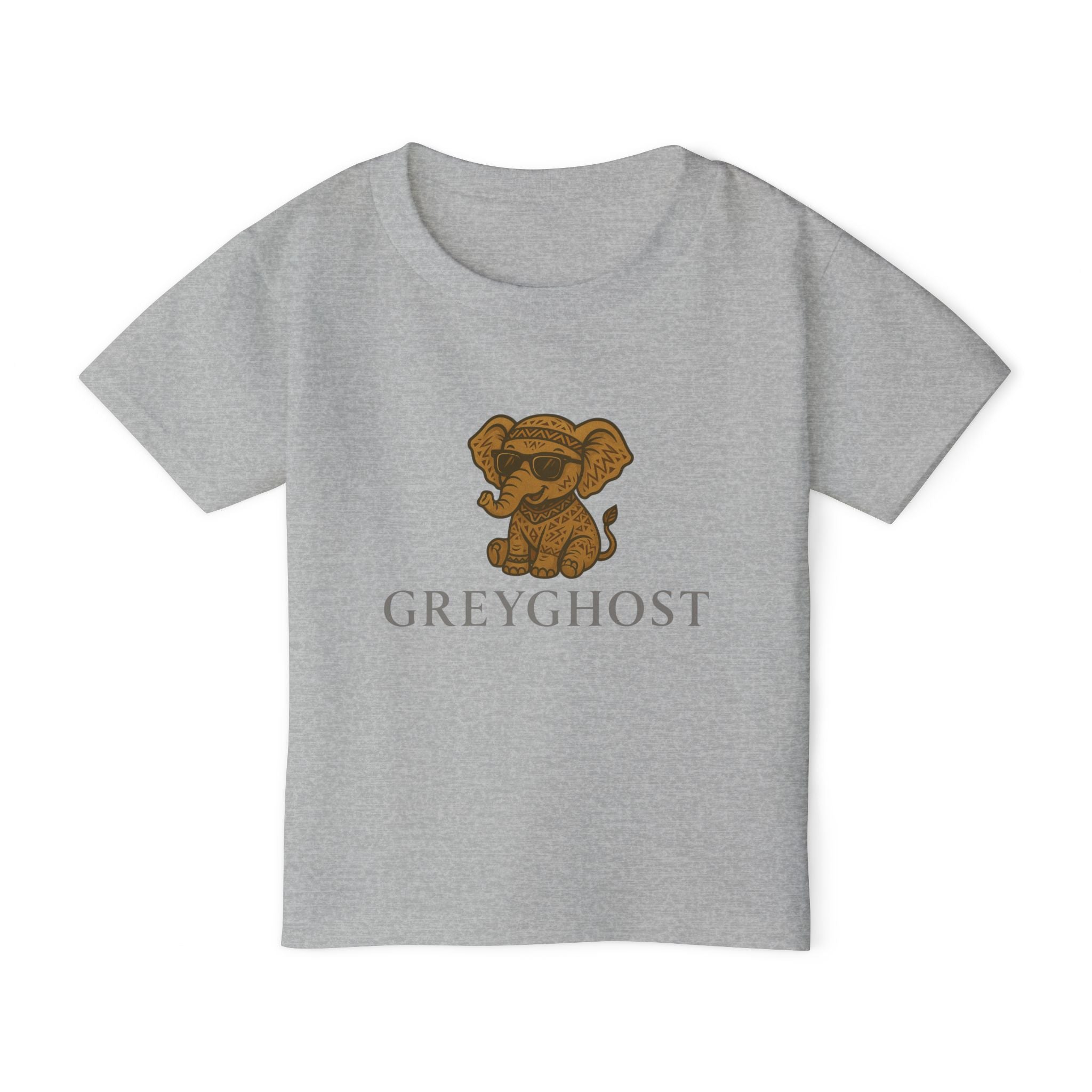 Adorable Toddler Tee with Cool Elephant Design, Perfect for Gifts, Birthday Parties, Everyday Wear, Baby Showers