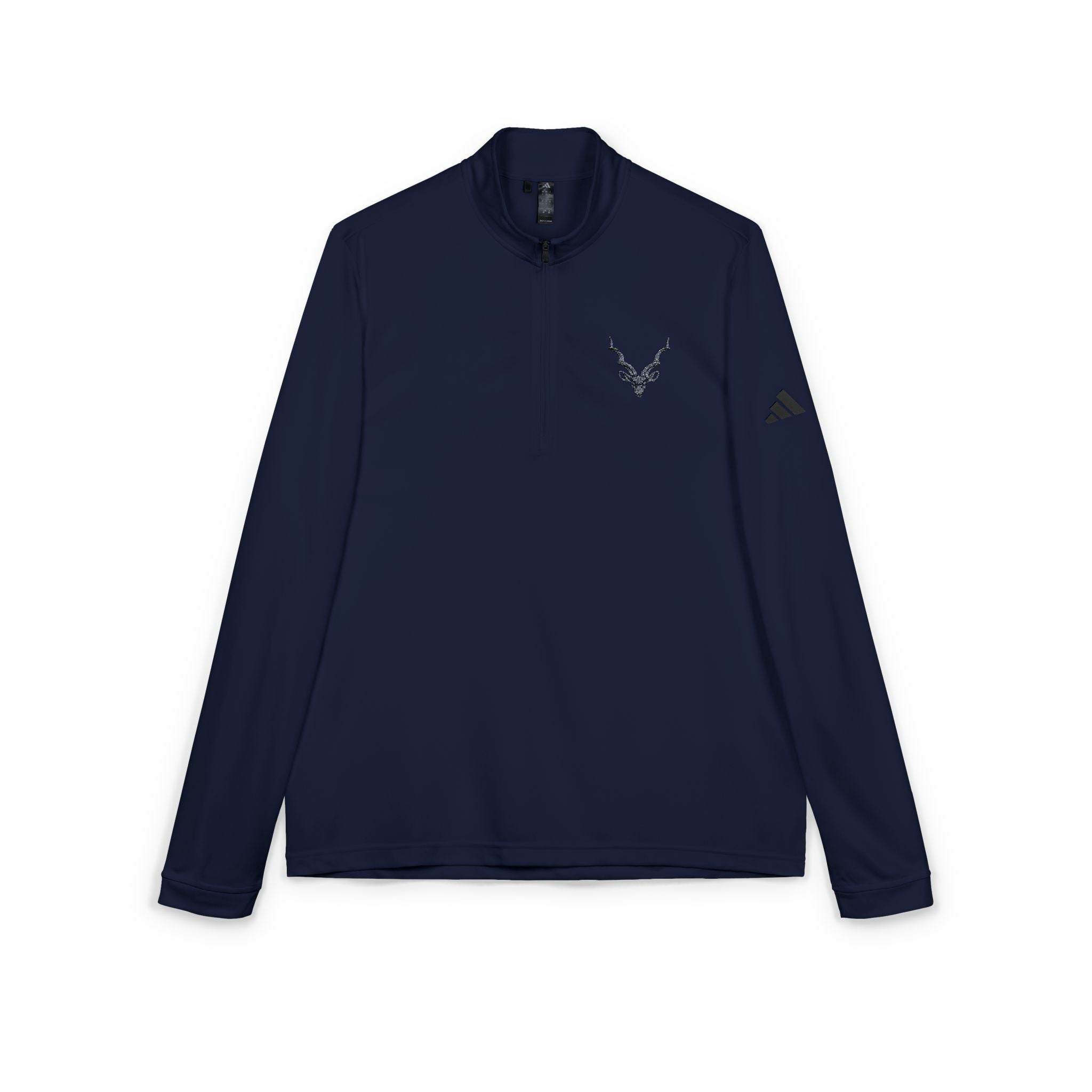 adidas® Quarter-Zip Pullover - Stylish Sporty Gear, Athletic Wear, Casual Outfits, Gift for Sports Lovers, Embroidered Apparel