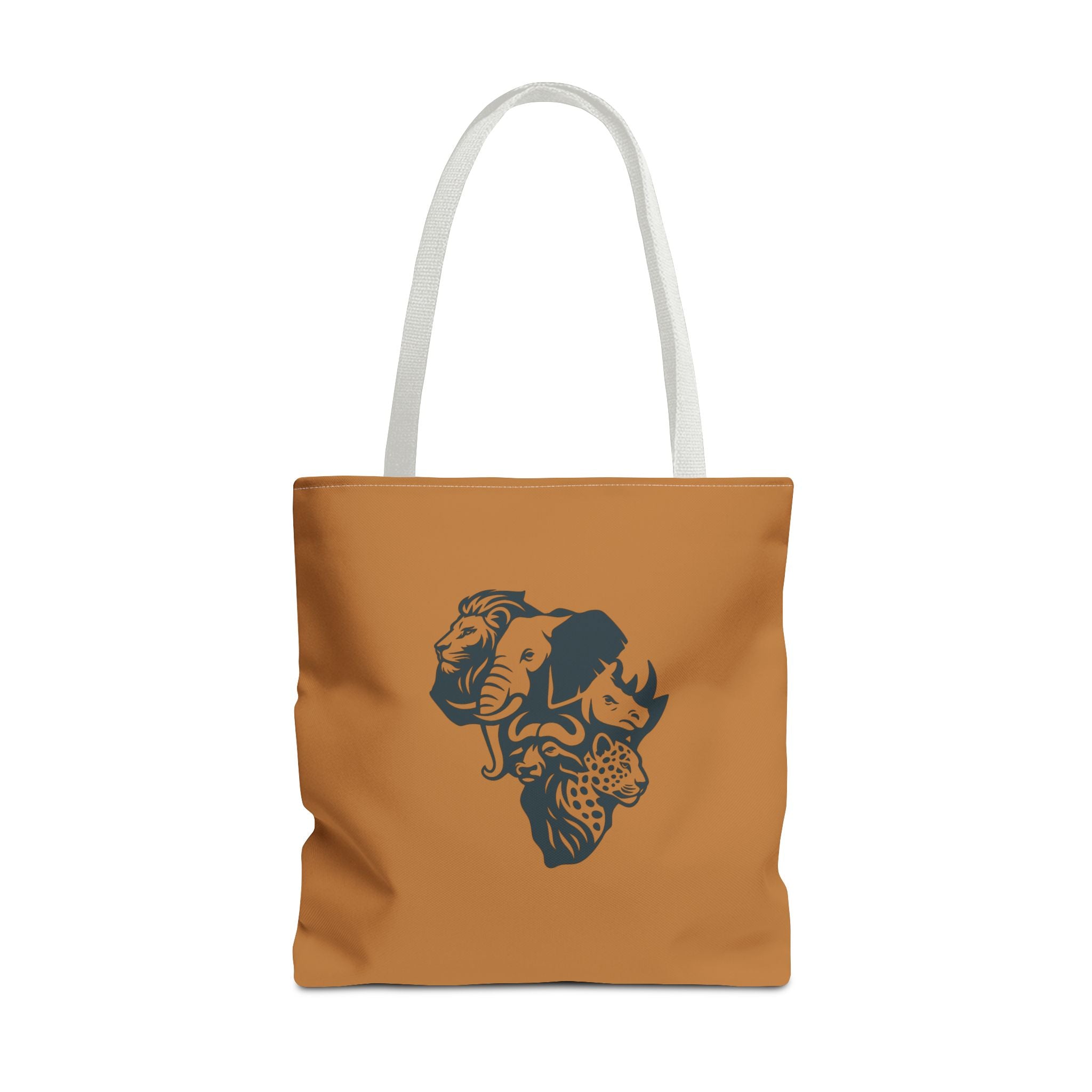 African Wildlife Tote Bag | Unique All-Over Print Bag, Eco-Friendly, Perfect for Shopping, Travel, Gifts
