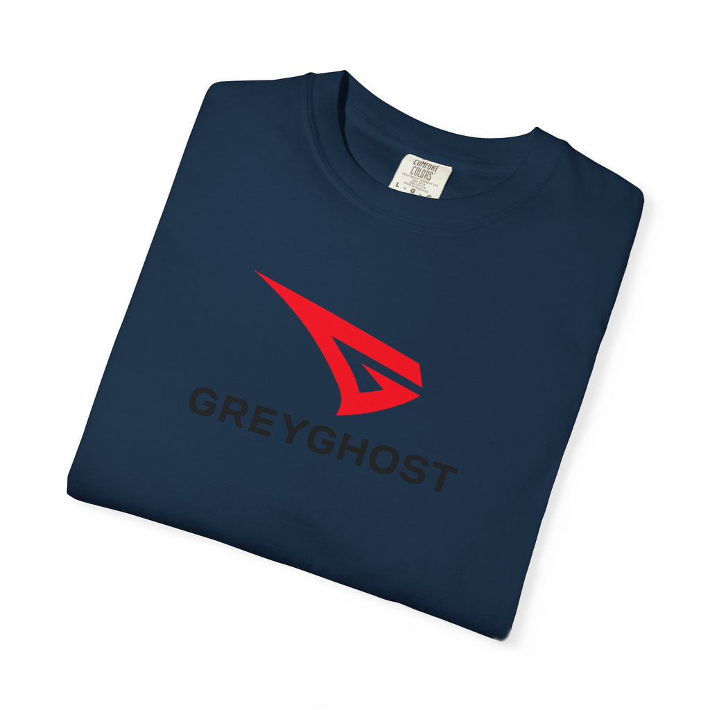 The OG GreyGhost Unisex Garment-Dyed T-shirt with Greyghost Design | Casual Wear, Training, Street Style, Everyday Essentials, Unique Fashion