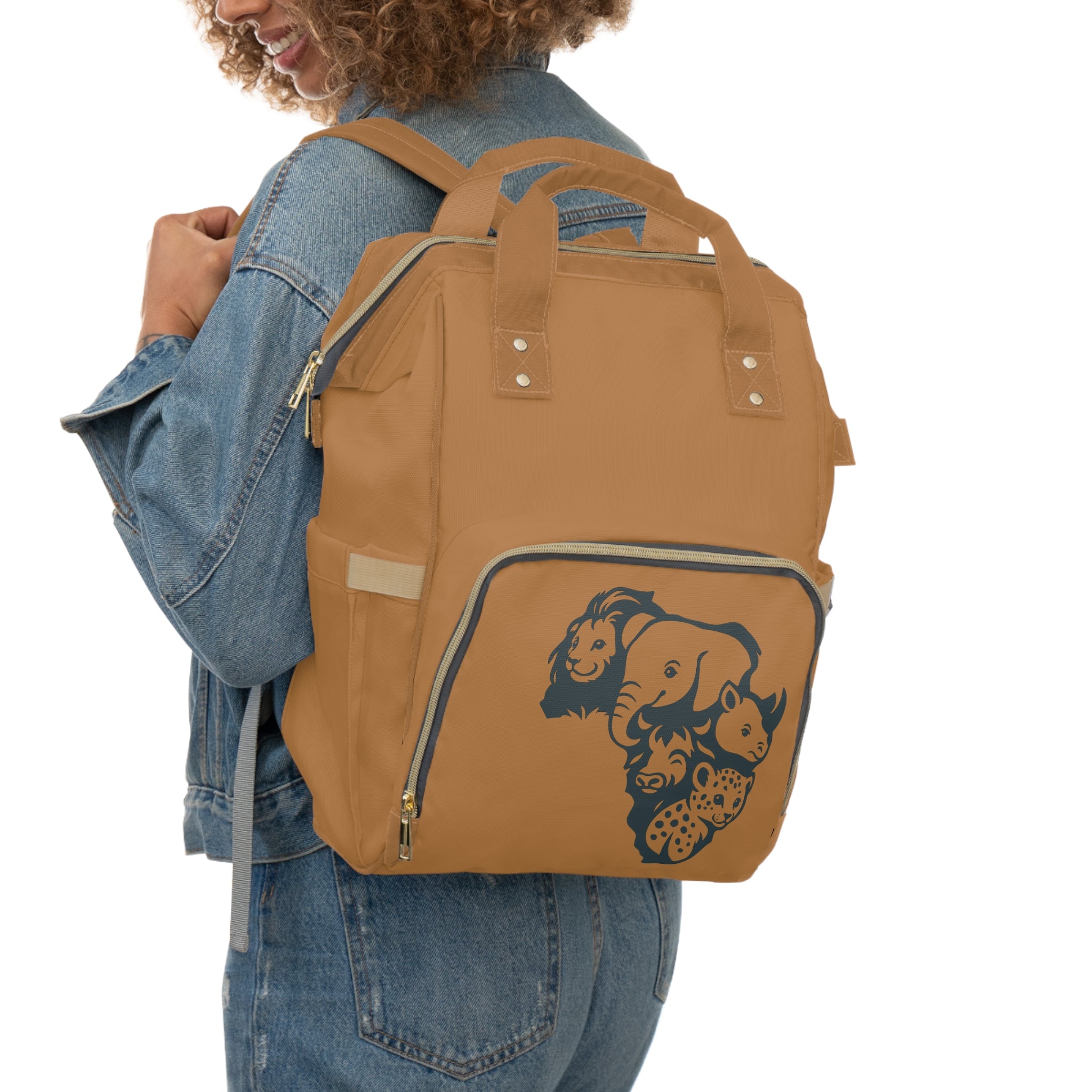 Baby Big 5 Stylish Diaper Backpack, Baby Bag, Travel Backpack, Mom Essentials, Diaper Storage, Eco-Friendly Design