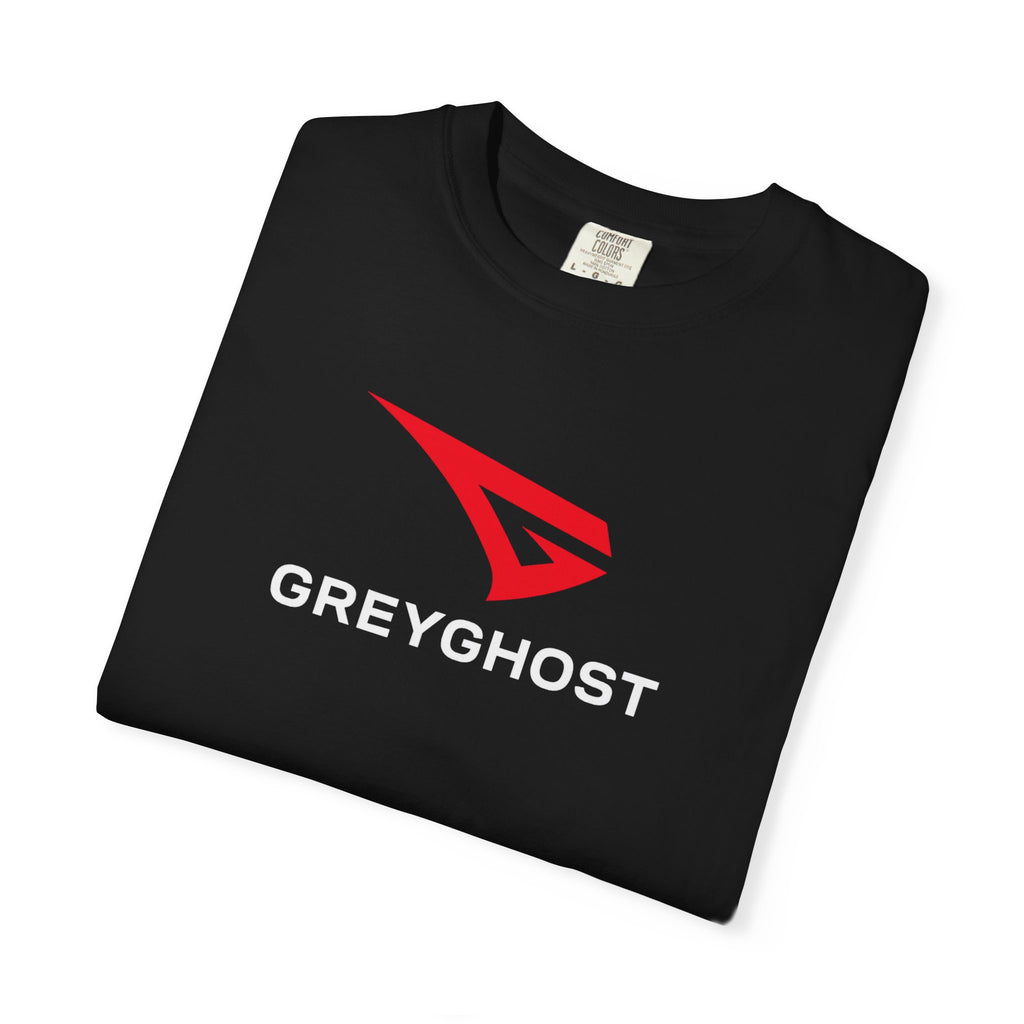 The OG GreyGhost Unisex Garment-Dyed T-shirt with Greyghost Design | Casual Wear, Training, Street Style, Everyday Essentials, Unique Fashion