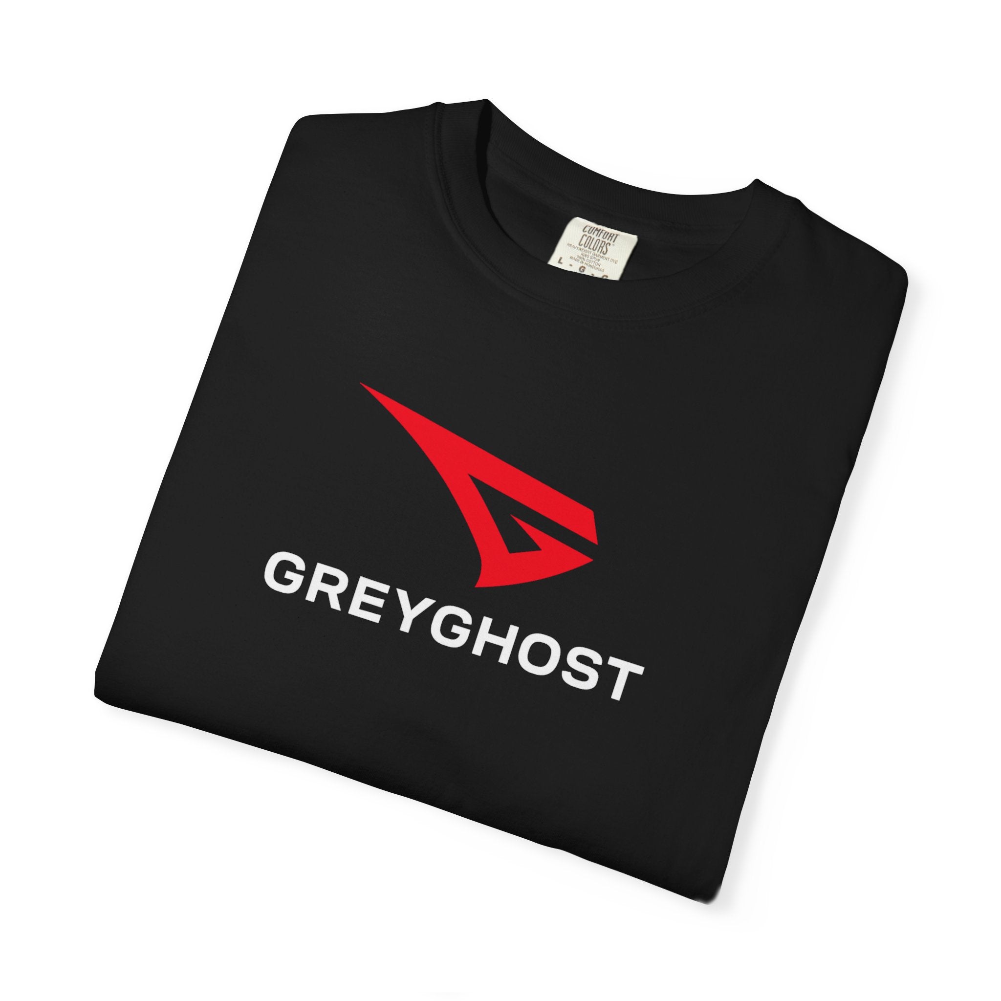 The OG GreyGhost Unisex Garment-Dyed T-shirt with Greyghost Design | Casual Wear, Training, Street Style, Everyday Essentials, Unique Fashion