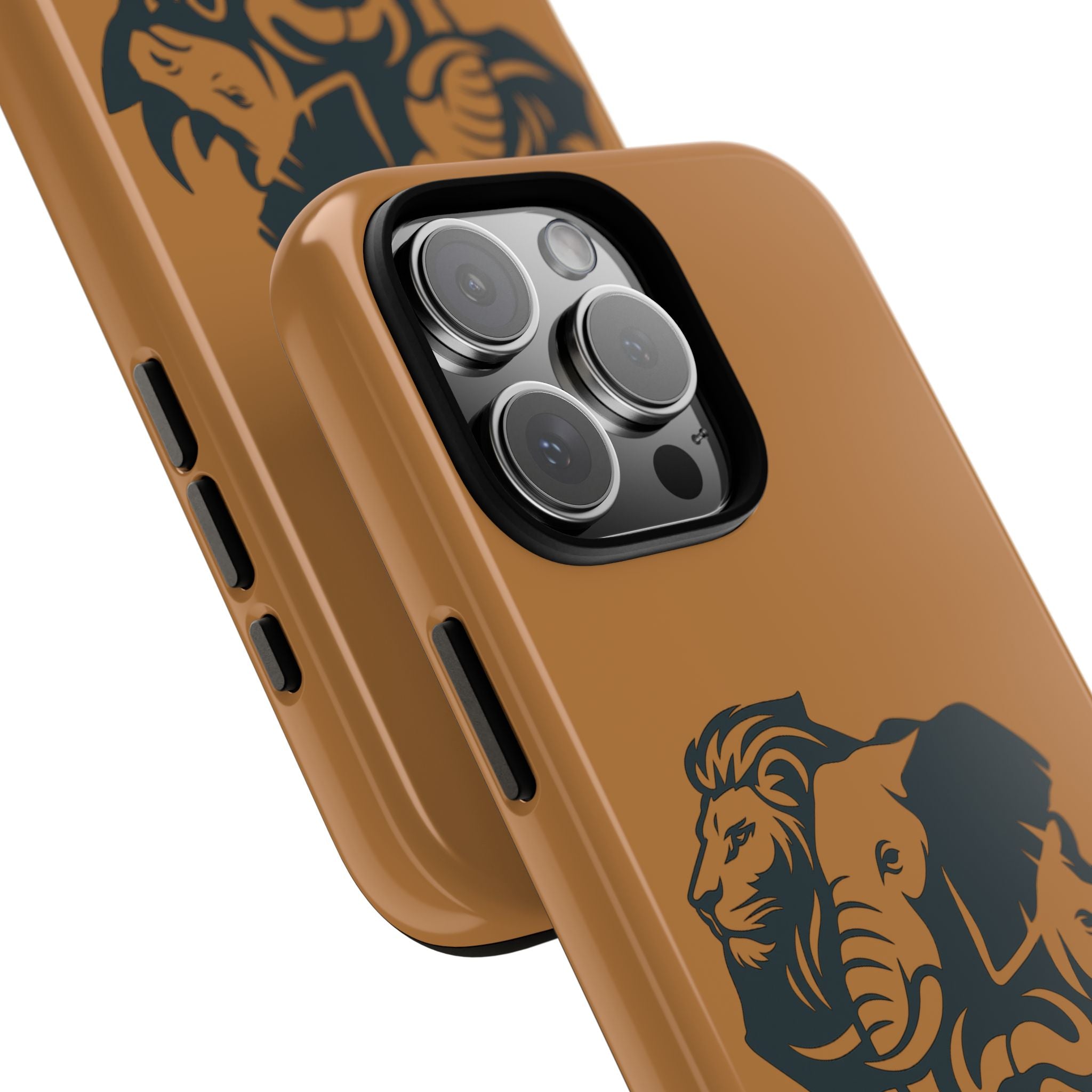Big 5 African Phone Case, Wildlife Lover Gift, Tough Phone Cover, African Animal Design, Stylish Mobile Accessory