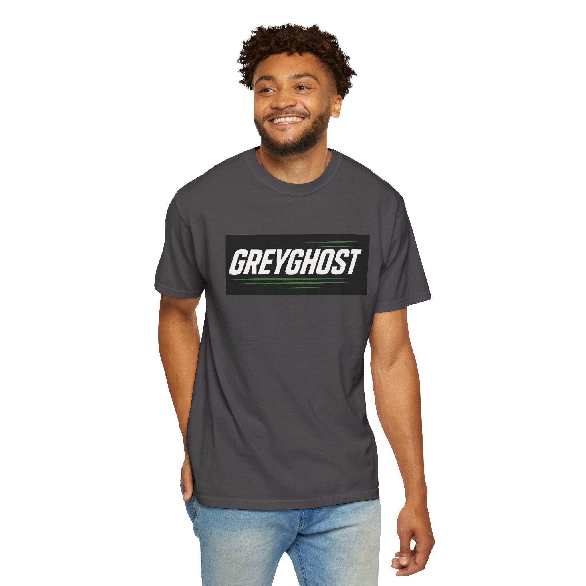 Speed Streak GreyGhost Unisex Garment-Dyed T-shirt