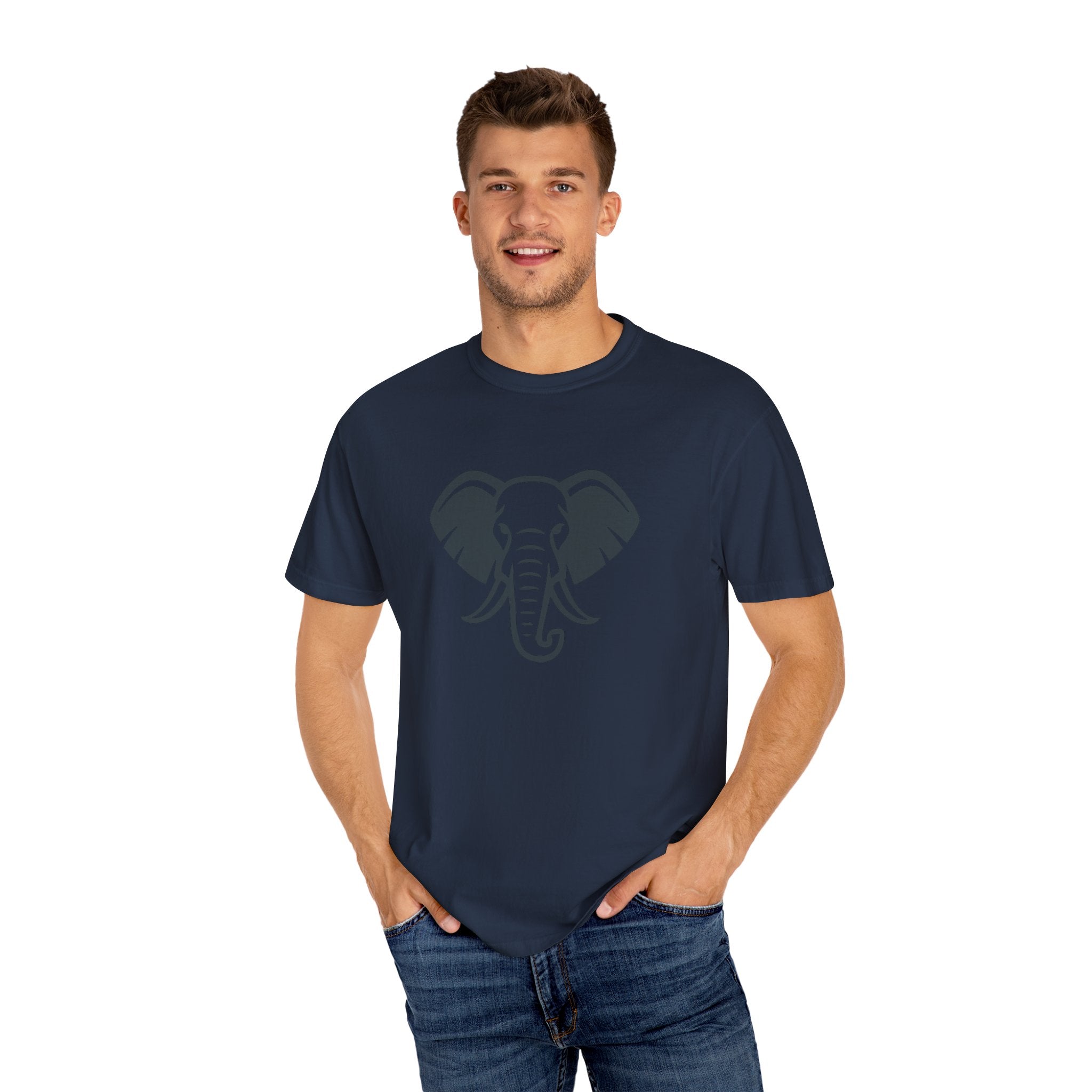 Elephant Unisex Garment-Dyed T-shirt