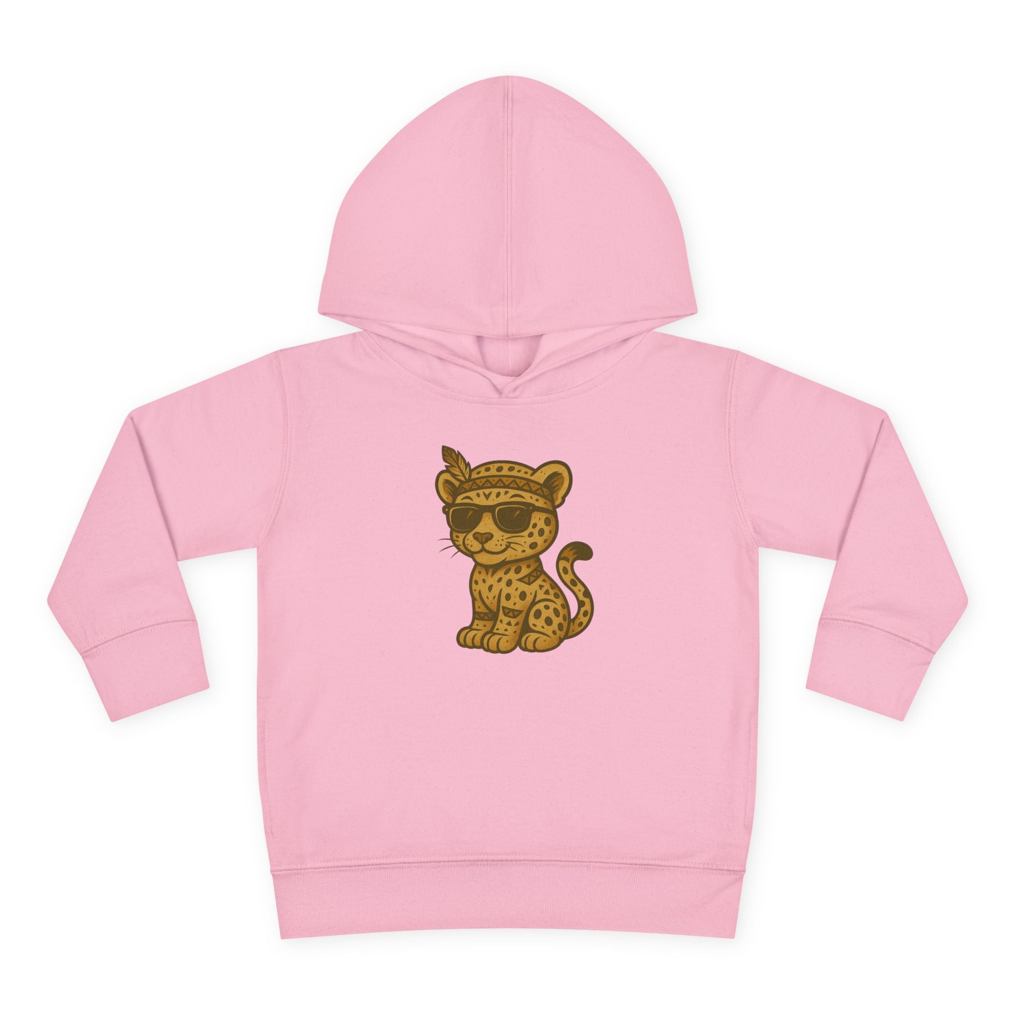 Cool Leopard Toddler Fleece Hoodie, Cute Animal Sweatshirt for Kids, Perfect Birthday Gift, Cozy Winter Wear, Fun Playtime Apparel