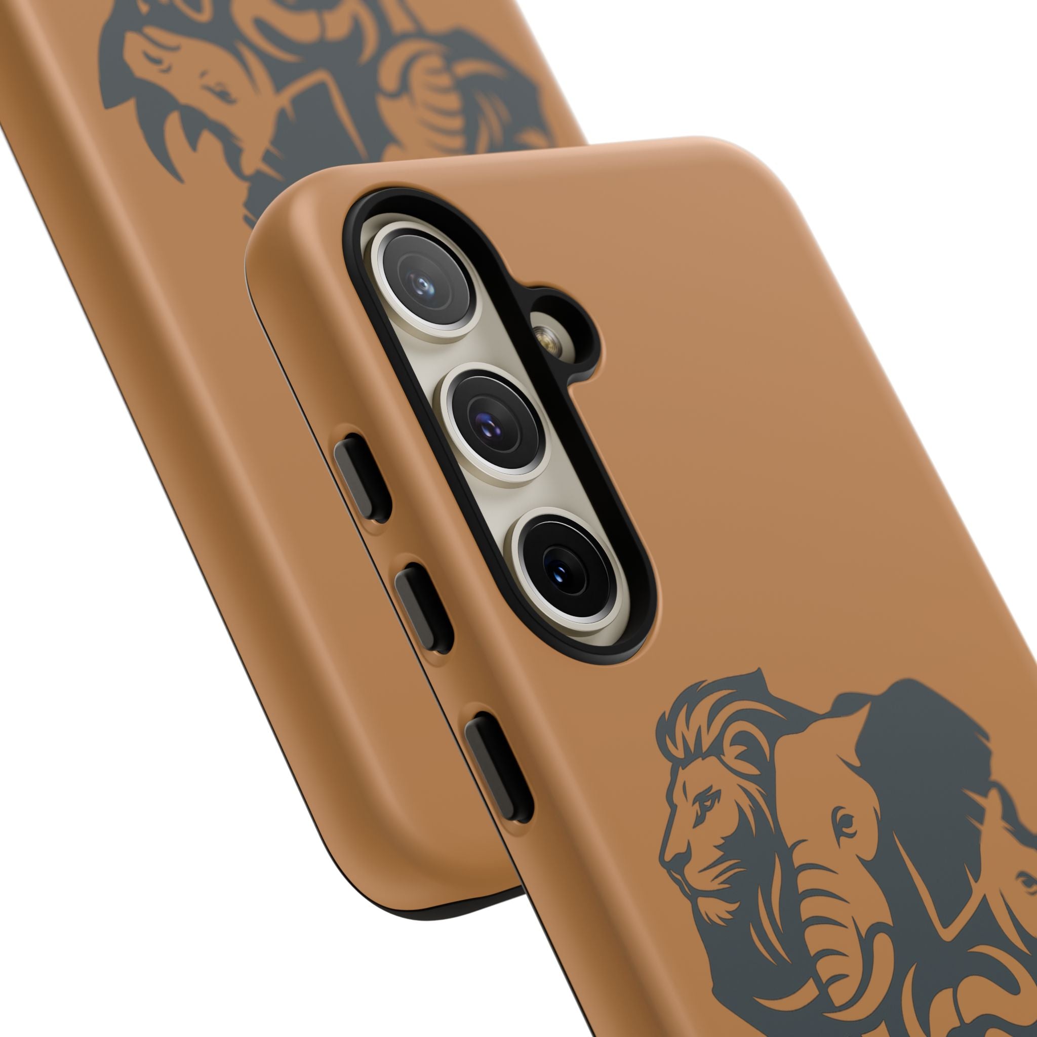 Big 5 African Phone Case, Wildlife Lover Gift, Tough Phone Cover, African Animal Design, Stylish Mobile Accessory